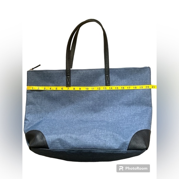 Blue Denim Extra Large Tote Bag - Picture 2 of 4